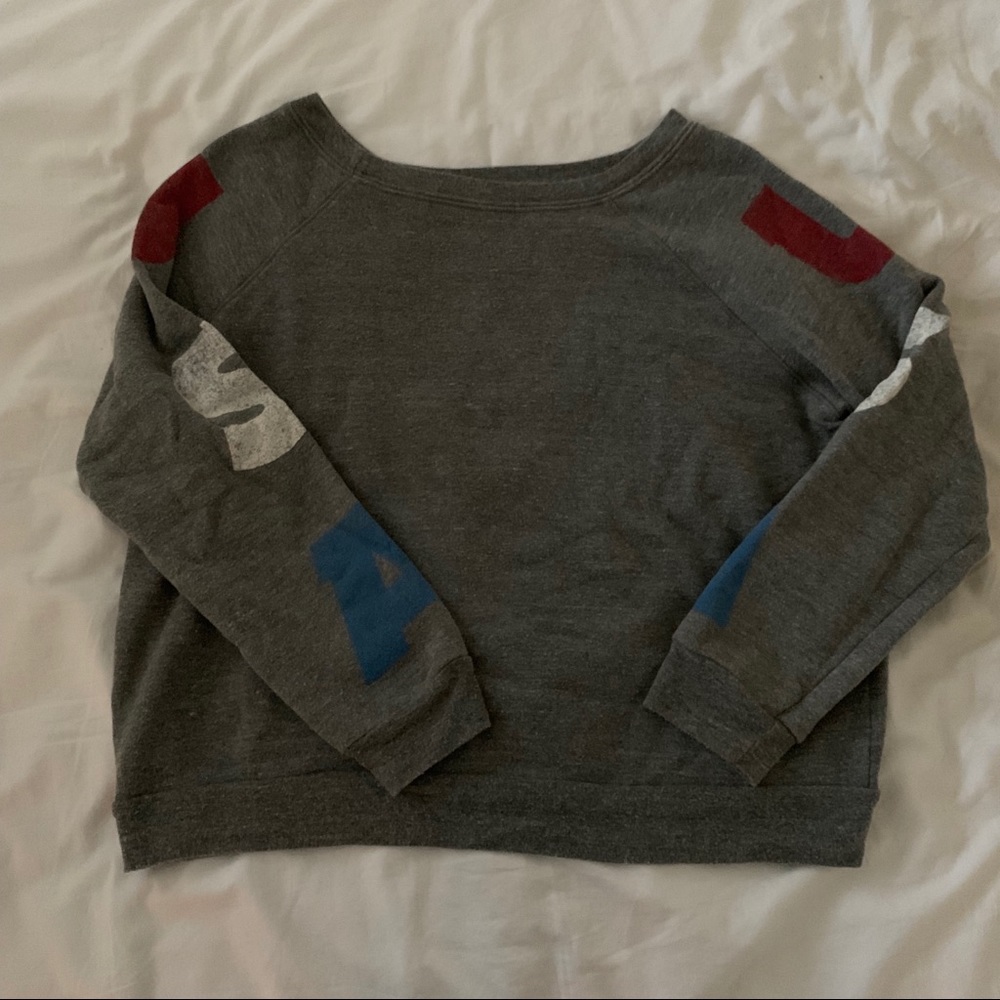 project social t USA sweatshirt
